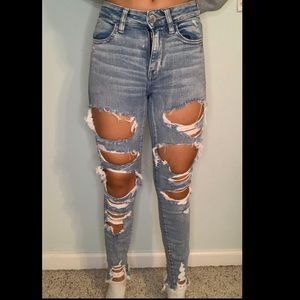 American Eagle Outfitters Ripped Jeans